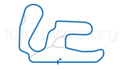 Desert Park Raceway Kart Circuit Track Map Pack layout 3