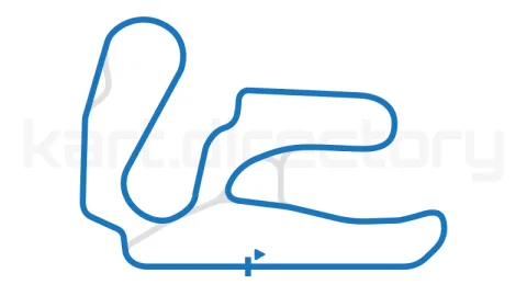Desert Park Raceway Kart Circuit Track Map Pack layout 4