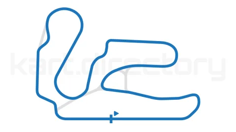 Desert Park Raceway Kart Circuit Track Map Pack layout 6